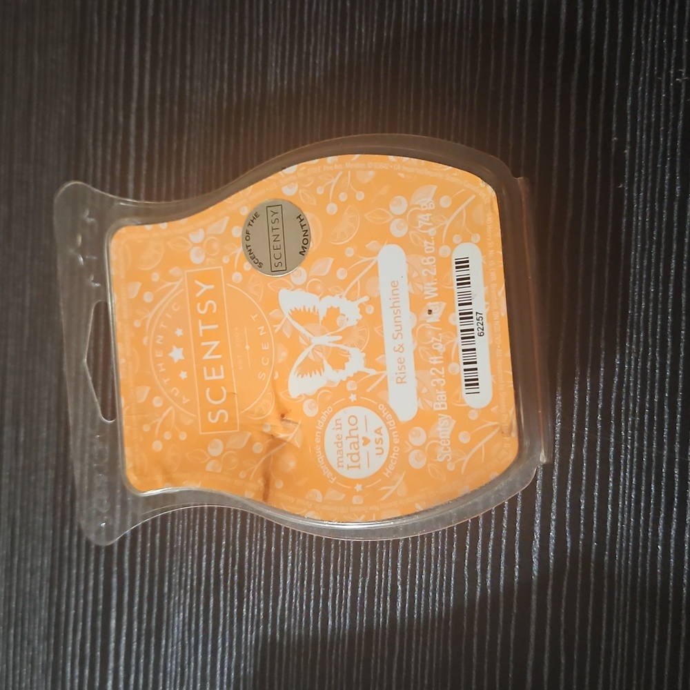Rise And Sunshine scentsy wax bar
